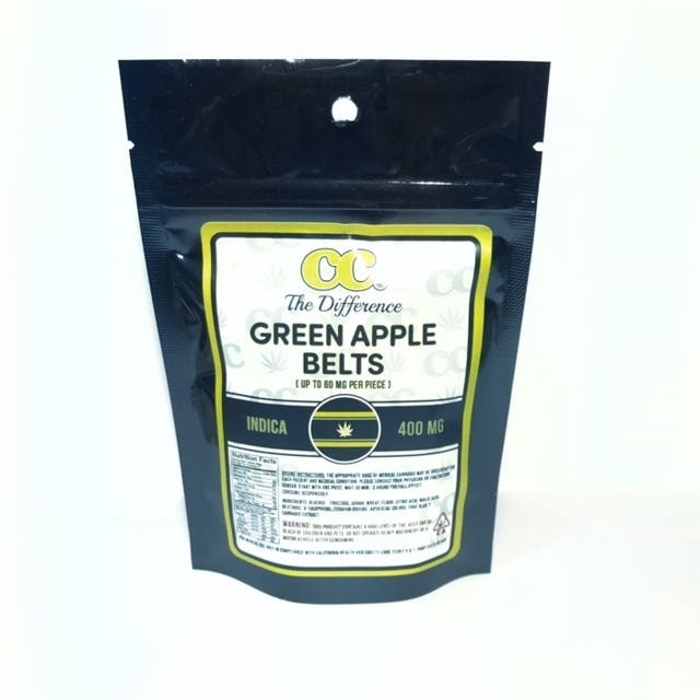 Candy Care - 400mg Green Apple Belts [INDICA]
