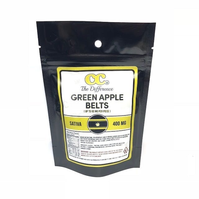 Candy Care - 400mg Green Apple Belts [SATIVA]