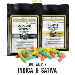 CANDY CARE [GUMMIE WORMS] 200MG