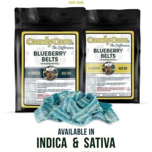 Candy Care The Difference - Blueberry Belts 400mg