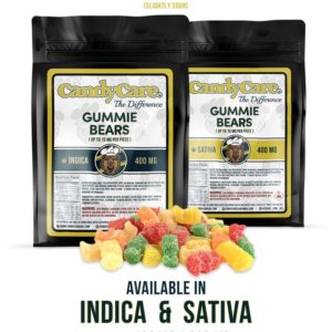 Candy Cure The Difference Gummie Bears 200mg INDICA