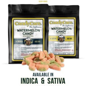 Candy Cure The Difference Watermelon Bites 200mg INDICA