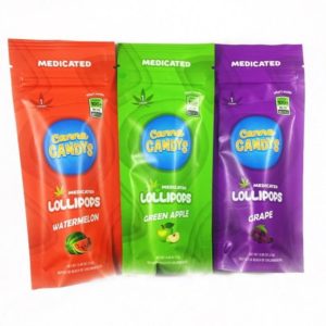 Canna Candies: 100MG Lollipops