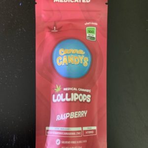 Canna Candy Lollipops (Raspberry)