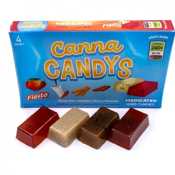 Canna Candy THC: 4 PK FIESTA