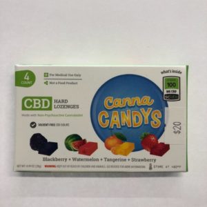 Canna Candys - Hard Lozenges 100MGCBD