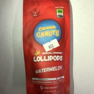 Canna Candy's - Watermelon Lollipop