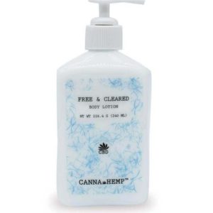 Canna Hemp - Free & Cleared Lotion - Topicals