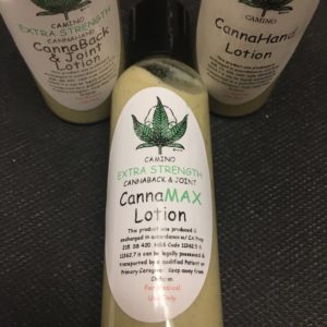 Canna Max Lotions 1400mg per bottle