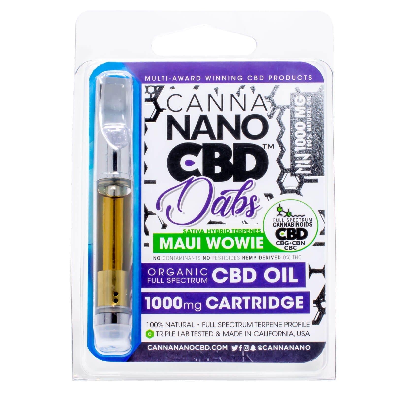 Canna Nano CBD Cartridge Dabs