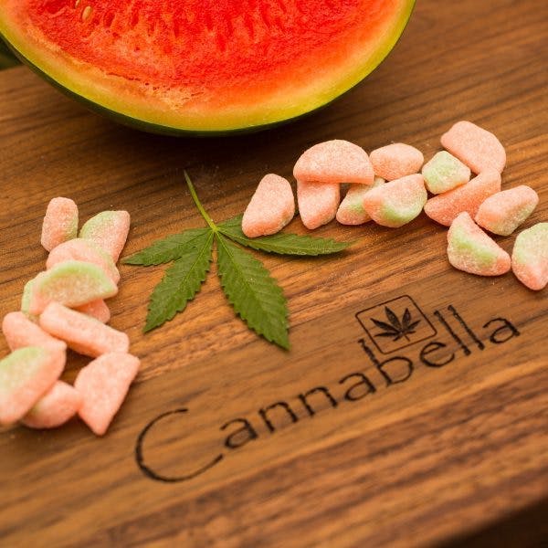 Cannabella - Sweet & Sour Watermelon CBD Gummies