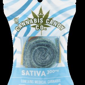 Cannabis Candy Co. 300mg Sativa Rainbow Belts