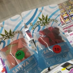 cannabis candy co sativa 300 mg