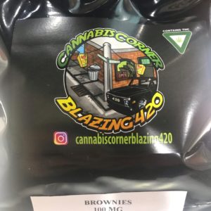cannabis Corner Blazing 420 Brownie