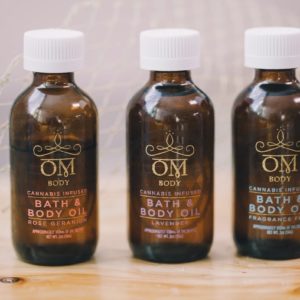 Cannabis Infused Body Oil : OM