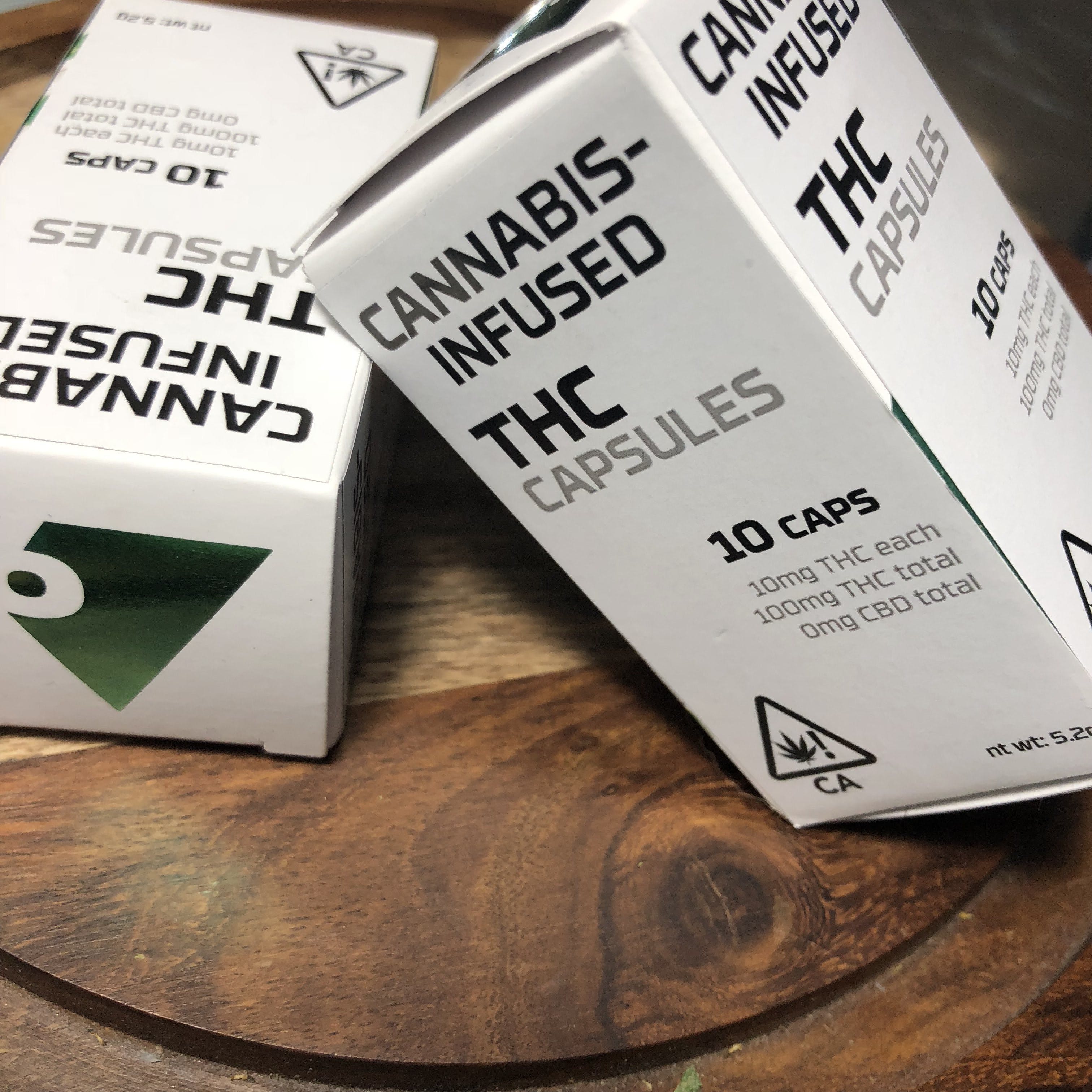 Cannabis Infused THC Capsules