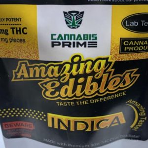 Cannabis Prime Strawberry Bricks Indica 120mg