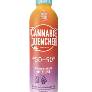 Cannabis Quencher: Mango 1:1 (50mg THC, 50mg CBD)