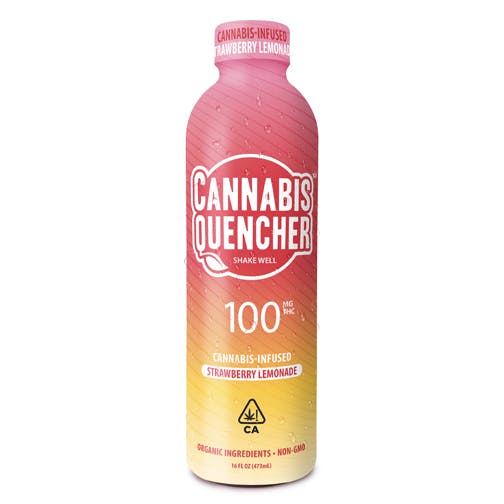 Cannabis Quencher Strawberry Lemonade - 100mg THC