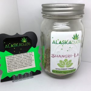 Cannabis Trim- Shangri-La 14 Grams (1/2 Ounce) Trim Jar 20.64% THC from AlaskaBuds