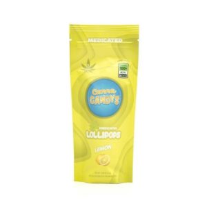 CannaCandy Lollipop - 100mg Lemon