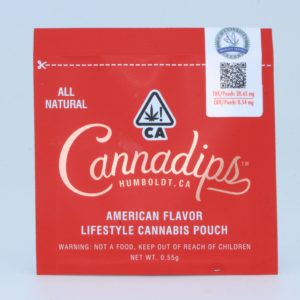 CannaDips: American Flavor THC Pouch
