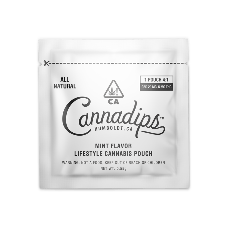 Cannadips 'Mint' Pouch