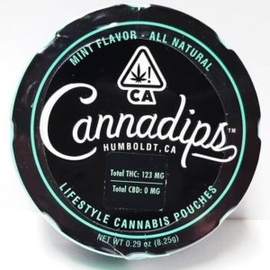 Cannadips- Mint THC Micro Dose Tin