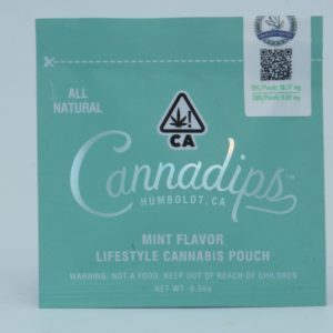 CannaDips: Mint THC Pouch