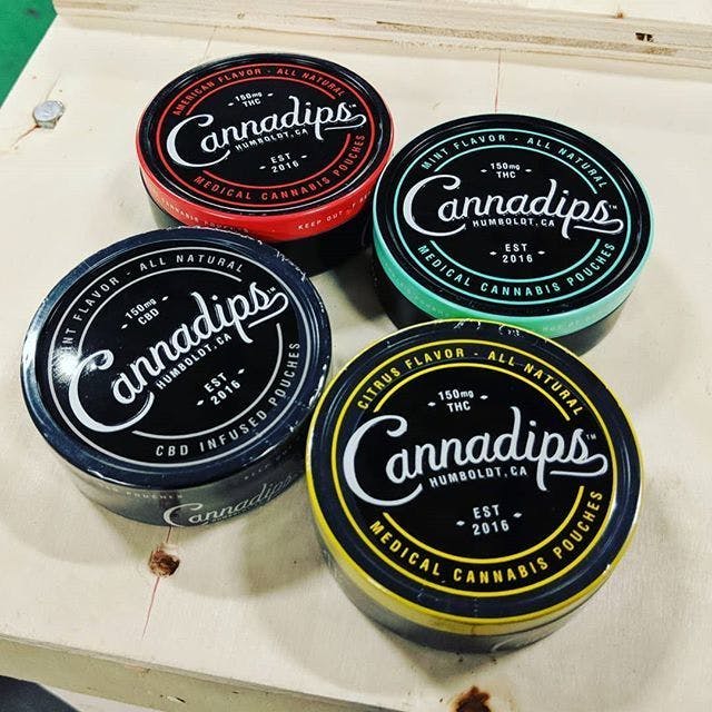 CannaDips Pouches 150MG THC