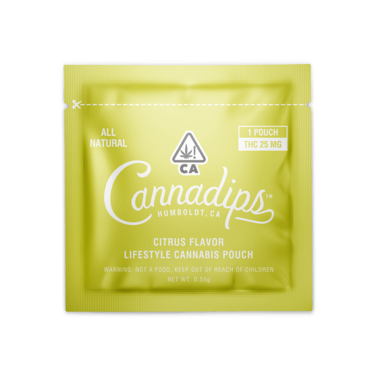 Cannadips Singles - Citrus Flavor