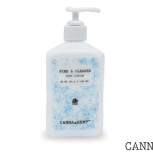 CannaHemp CBD Body Lotion - Free & Clear