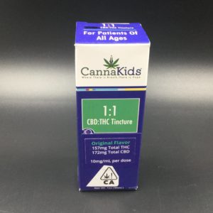 CannaKids 1:1 CBD:THC Tincture 300mg