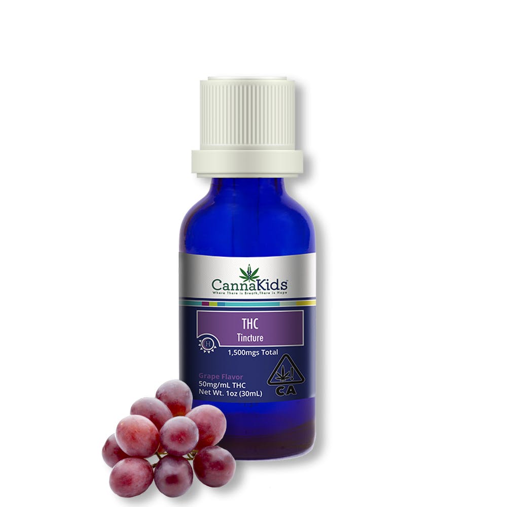 CannaKids - THC Tincture | 50mg/ml THC | Grape