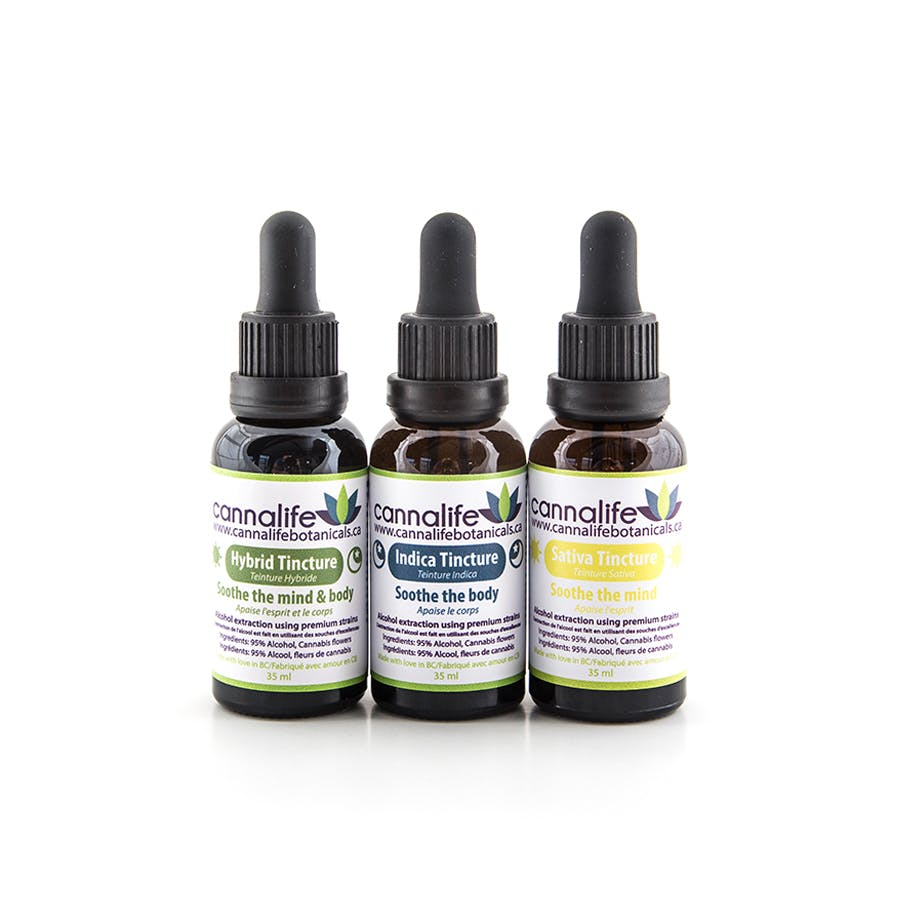 Cannalife Assorted Alcohol Tinctures 430MG THC