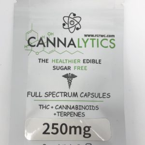 Cannalytics CBD 250 mg Capsules