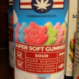CannAmerica Super Soft Gummies 100mg Sativa