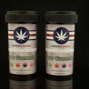 Cannamerica Sweet and Sour Gummies 100mg