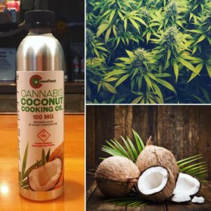Cannapunch Cannabis Coconut Cooking Oil