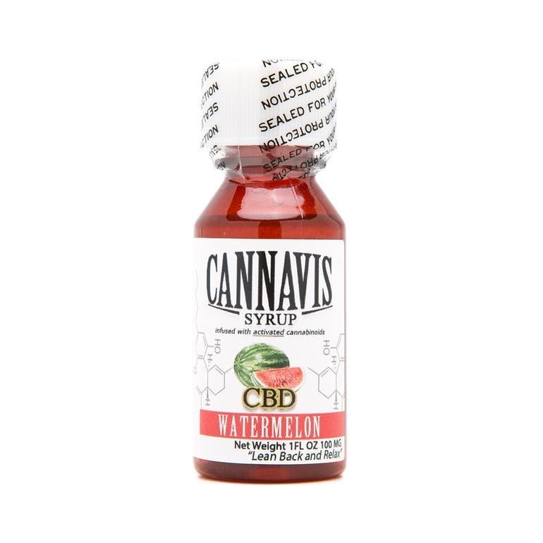 *Cannavis* Cannavis Syrup, CBD Watermelon 100mg