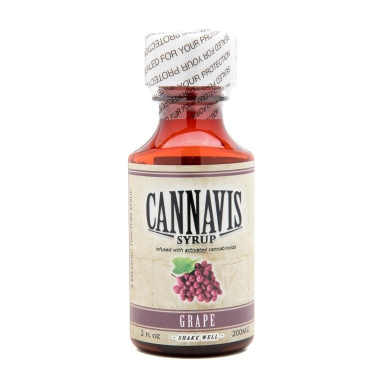 *Cannavis* Cannavis Syrup, Grape 200mg EDIBLE | CANNAVIS