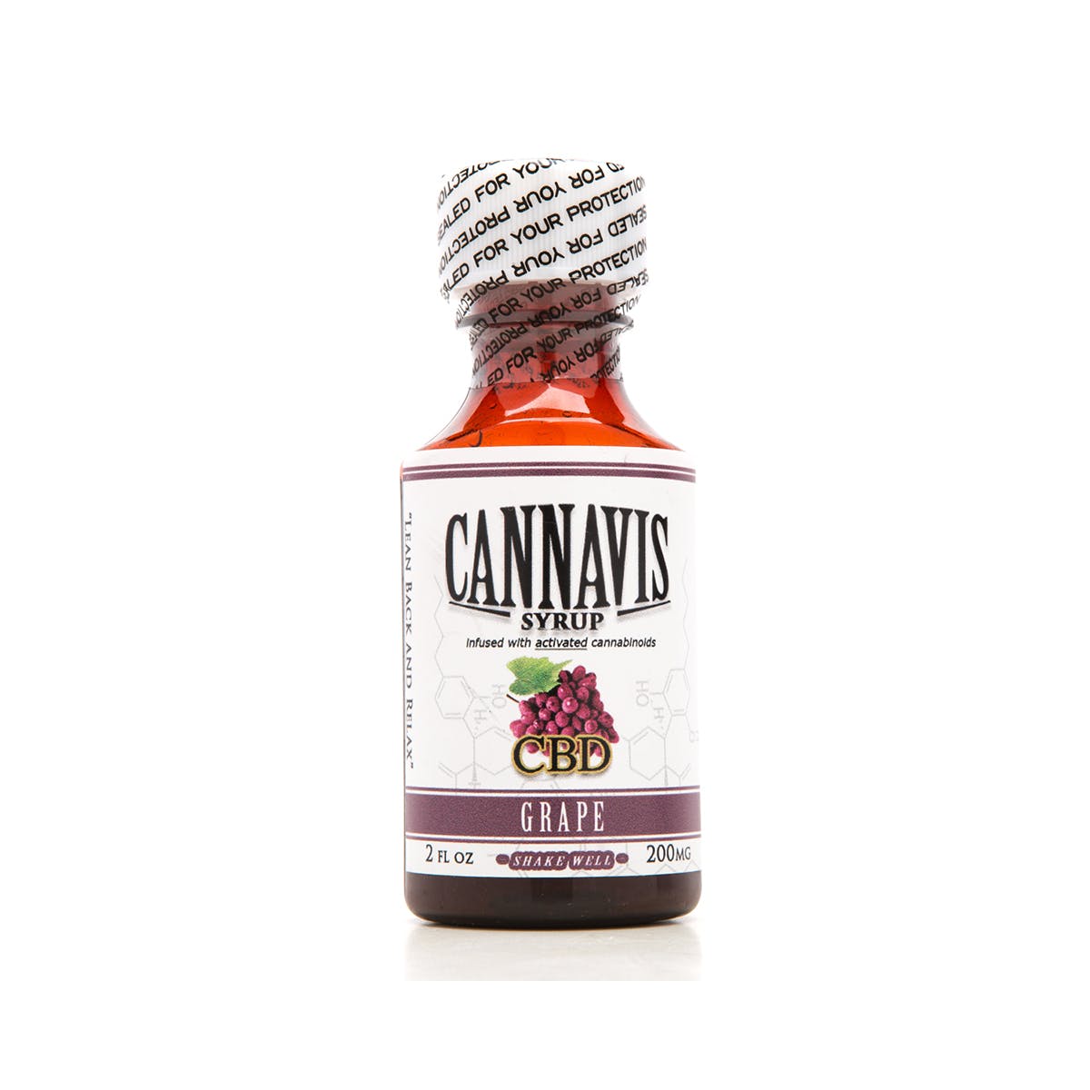 Cannavis Syrup, CBD Grape 200mg