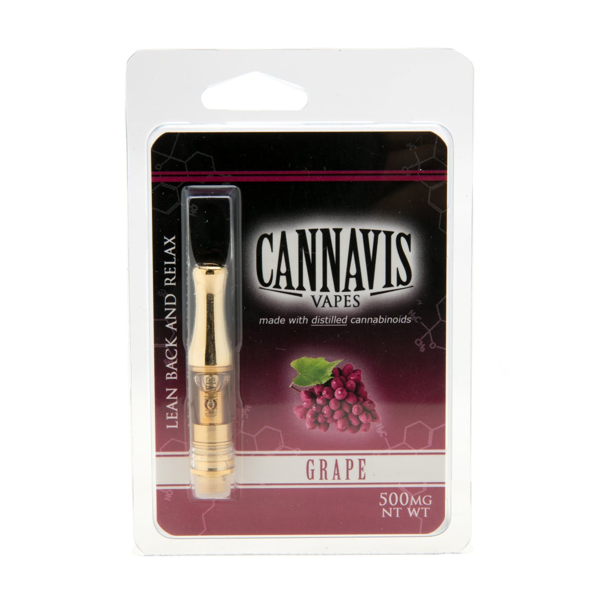 Cannavis Vape, Grape Cartridge