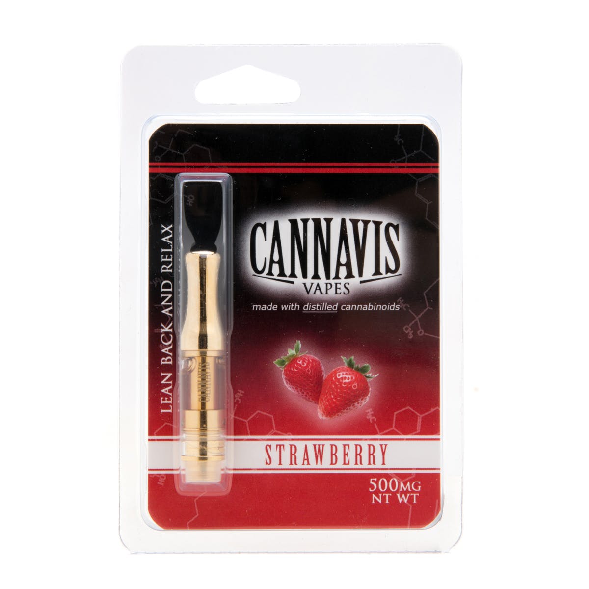Cannavis Vape, Strawberry Cartridge