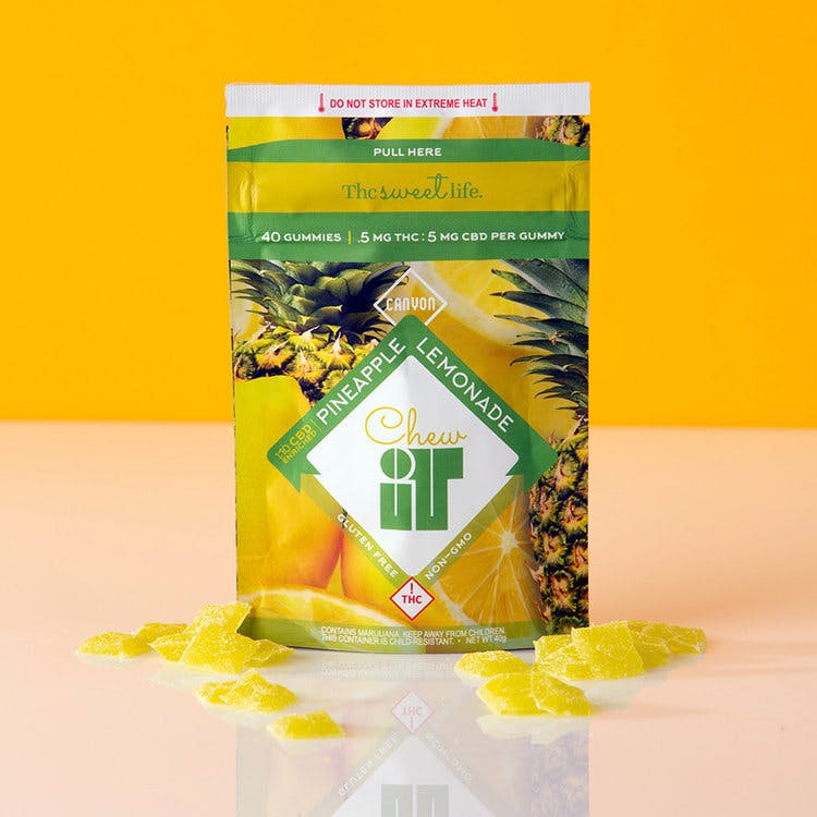 Canyon - ChewiT - Pineapple Lemonade 10:1 CBD:THC