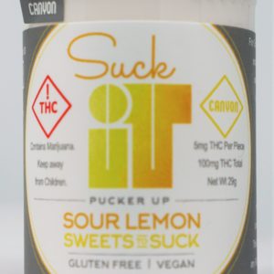 Canyon Cultivation - Suck It Micro - Sour Lemon - 100mg