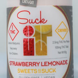 Canyon Cultivation - Suck It Micro - Strawberry Lemonade - 100mg