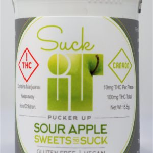 Canyon Cultivation - Suck It - Sour Apple - 100mg