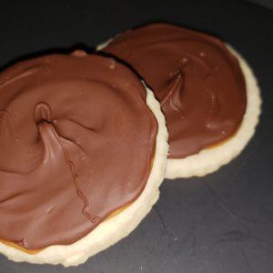 Caramel Chocolate shortbread Cookie 50 mg