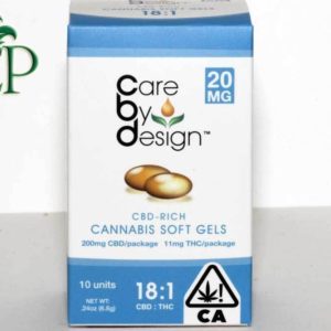 Care By Design 18-1 Gel Caps